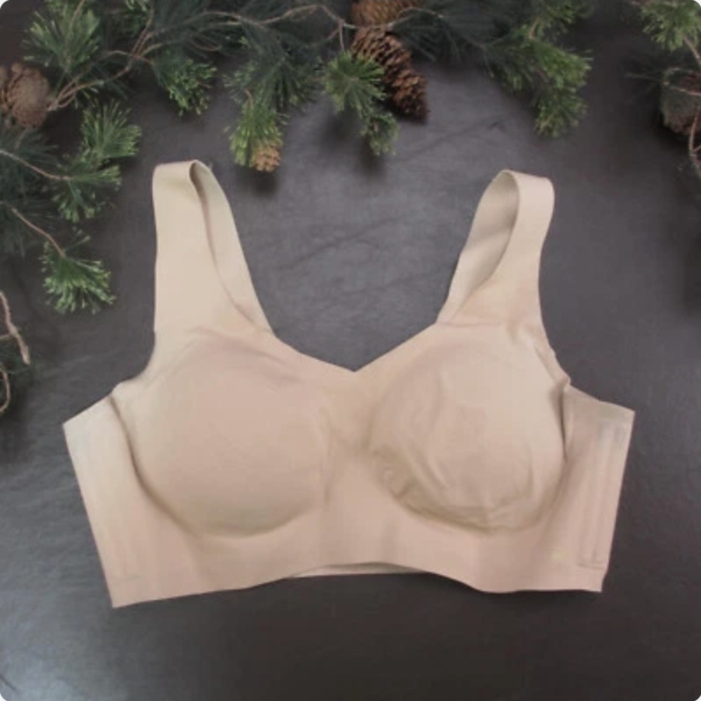 Honeylove Mesh Accent Bra, Black, Blue And  Beige. - Picture 6 of 10